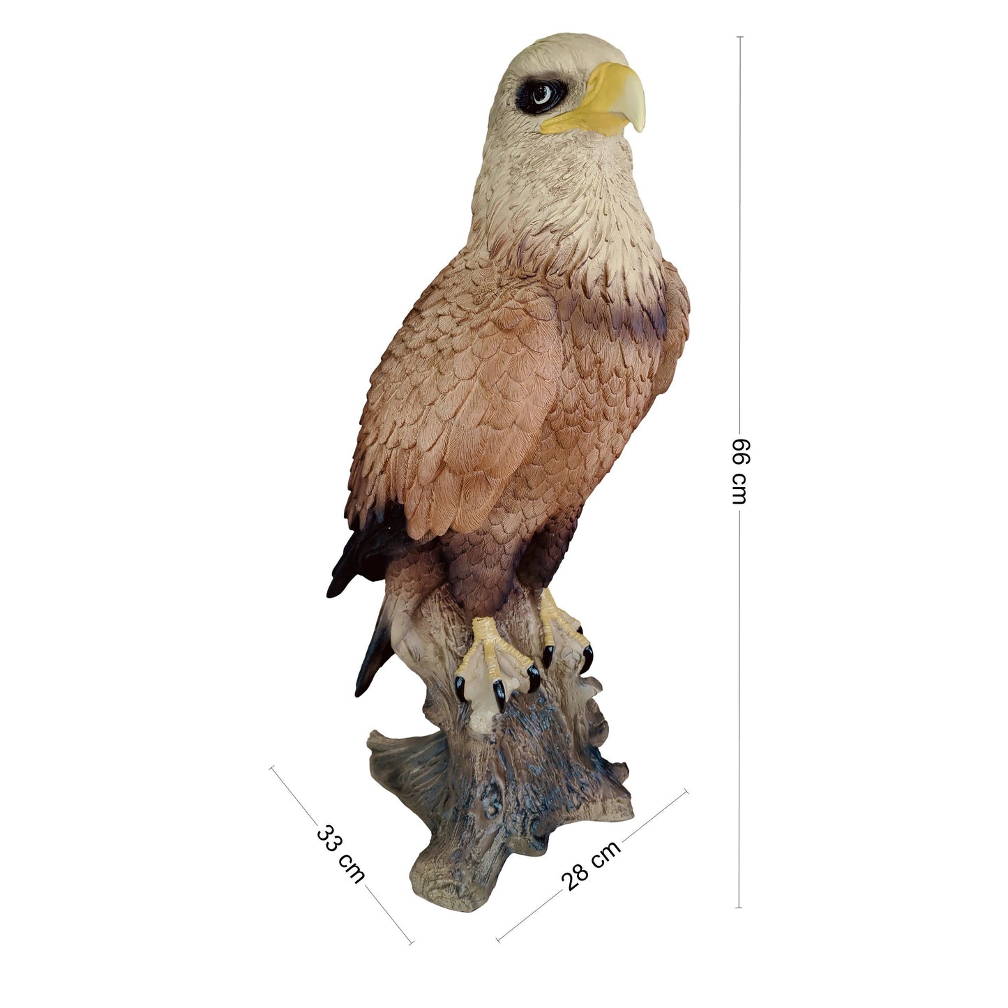 Adler Figur groß Gartenfigur Adler für Garten Terrasse & Wohnbereich