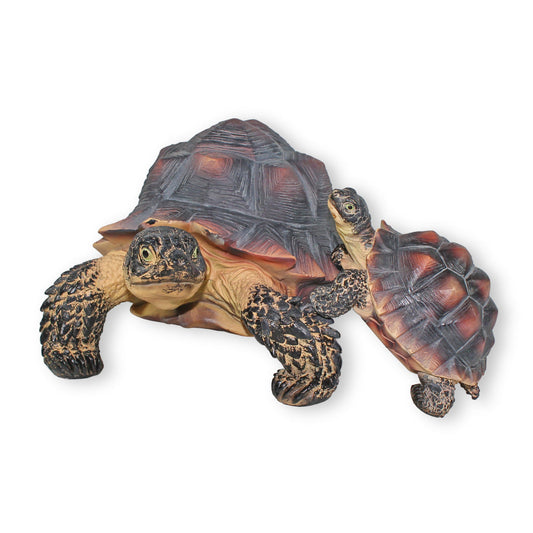 Schildkröten Figuren 2er Set  Deko Schildkröte Gartendeko Schildkröte Dekofigur