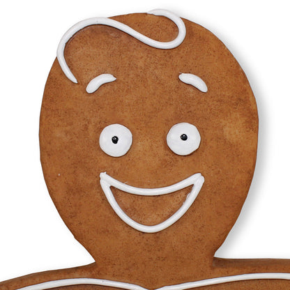 Lebkuchenmann Weihnachts Tischdeko Weihnachtsfiguren groß Lebkuchen Deko - Qualitäts-Dekofigur