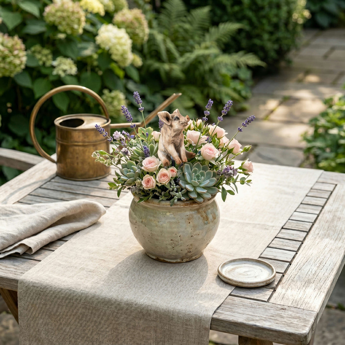 Tierische Blumenstecker & Gartenstecker für Beet und Blumentopf, 6 Motive