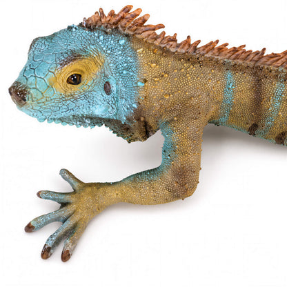 Große Deko-Echse, bunte Wandfigur zum Aufhängen für Haus & Garten, 94 cm