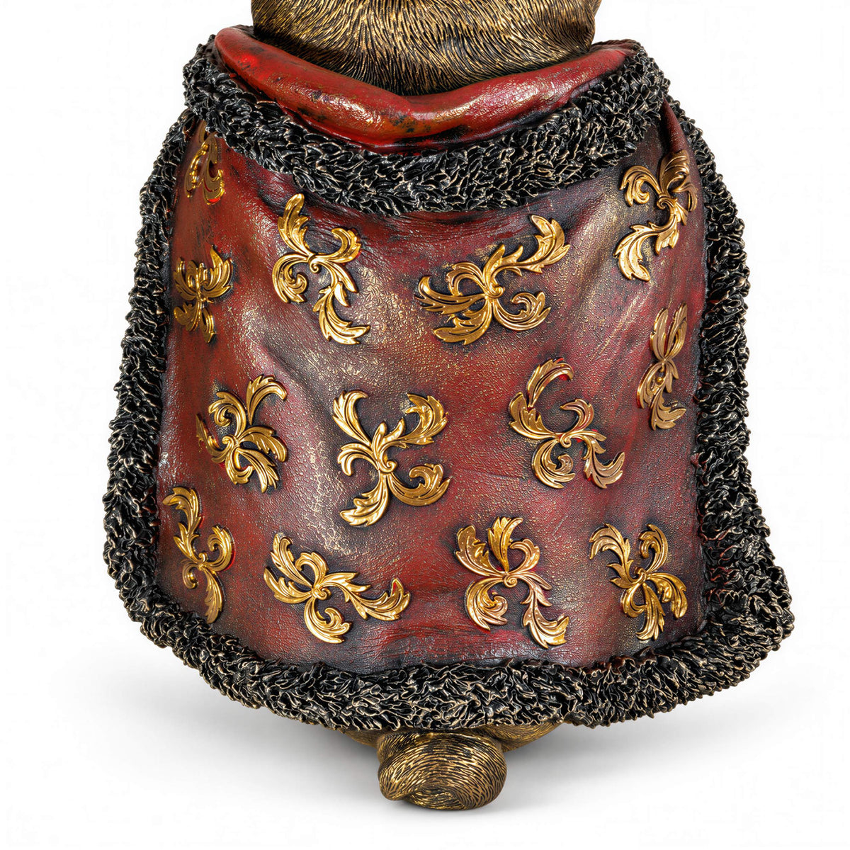 Bulldogge Dekofigur mit Krone – Urban Royals, schwarz oder gold