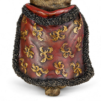 Bulldogge Dekofigur mit Krone – Urban Royals, schwarz oder gold