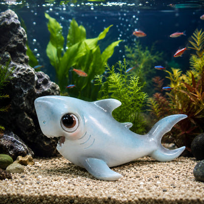 Glänzende Hai GlossiBande Dekofigur, maritime Tierfigur Baby & Groß