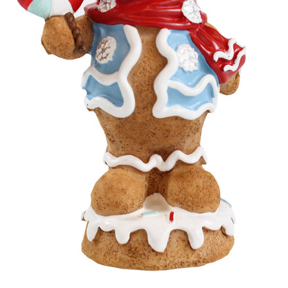Lebkuchenmann Boy Weihnachts Tischdeko Weihnachtsfiguren Lebkuchen Deko - Elegante Figur