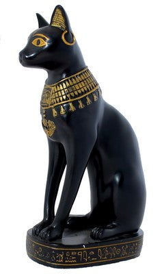 Bastet Katzen Dekofigur – ägyptische Göttin in dekorativer Skulptur