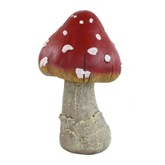 Fliegenpilz 35 cm Dekopilze Pilzfiguren Deko Fliegenpilz - Qualitäts-Dekofigur