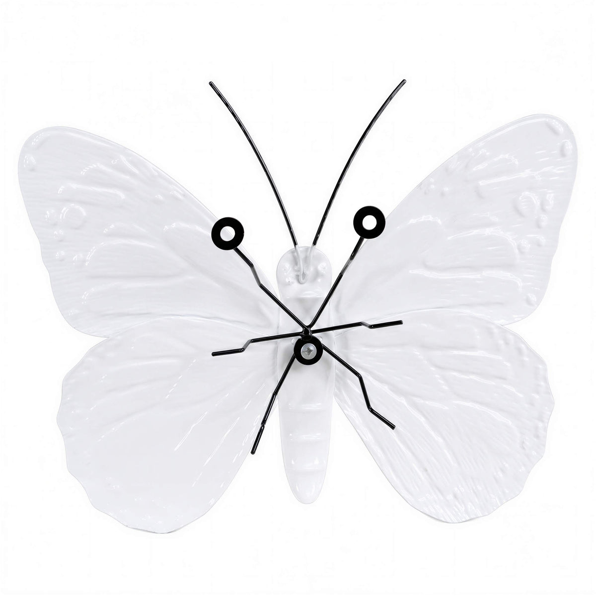 3D Metallbild Schmetterling – bunte Wanddeko Fantasy oder Exotic
