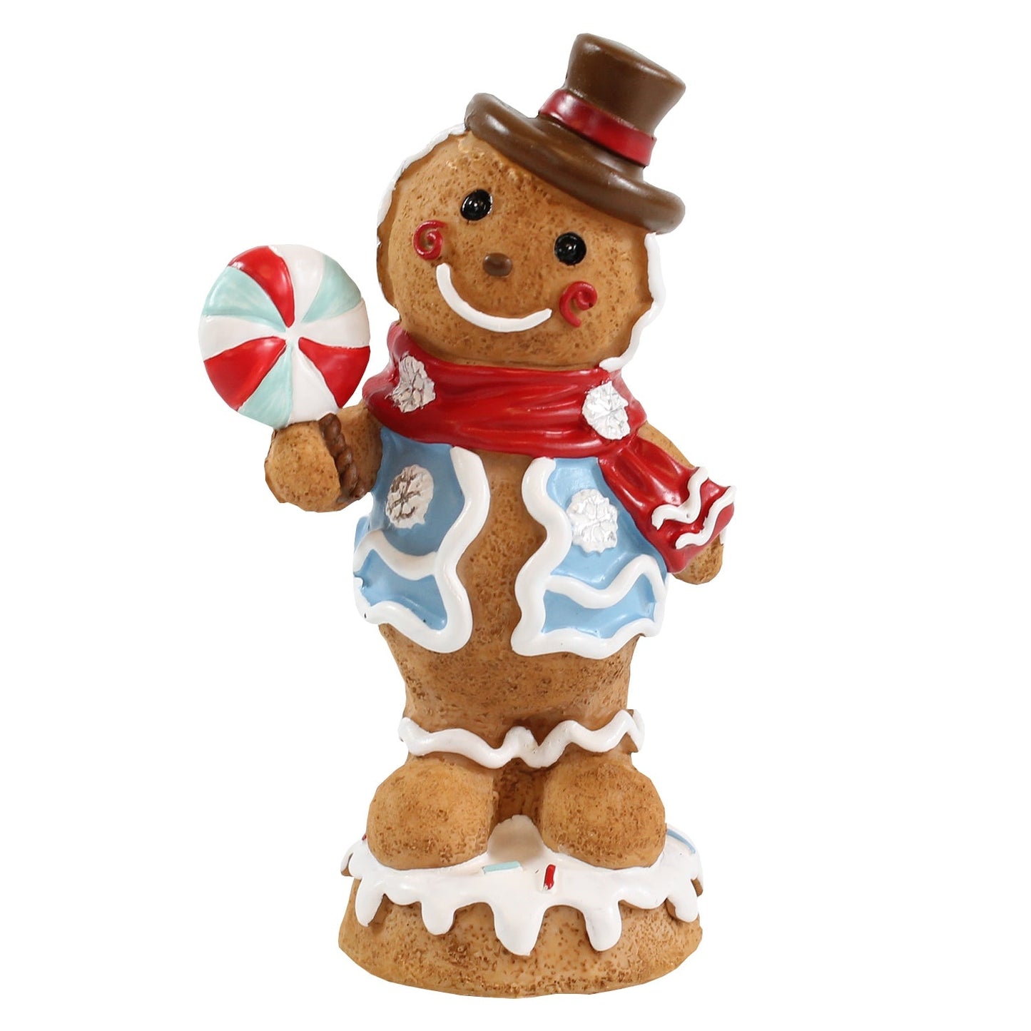 Lebkuchenmann Boy Weihnachts Tischdeko Weihnachtsfiguren Lebkuchen Deko - Elegante Figur