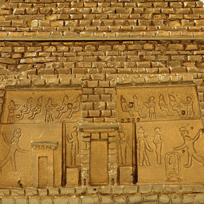 Ägyptische Pyramide Dekofigur & Schmuckschatulle – goldene Aufbewahrung