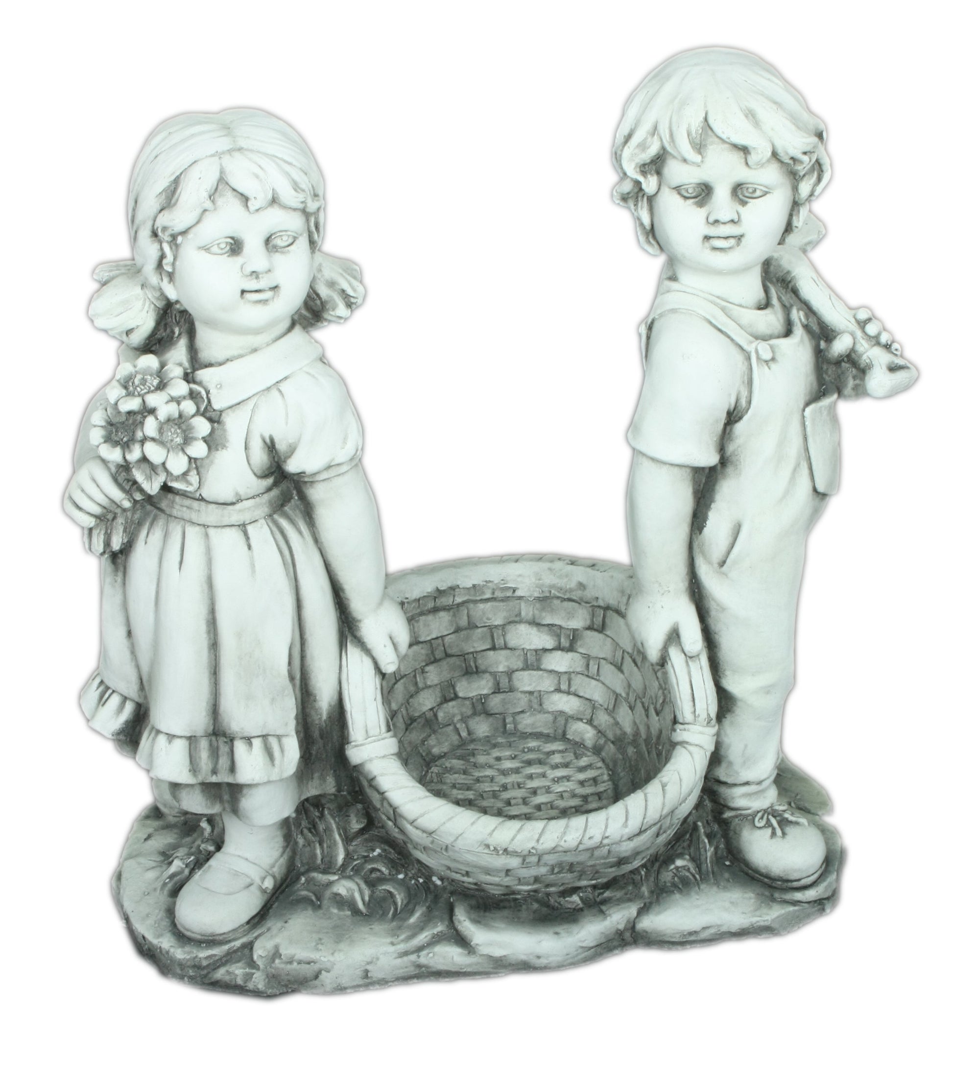 Gartenfigur VANESSA UND LEON Liebespaar-Statue Pärchenfigur Gartenskulptur romantisch Garden Pleasure