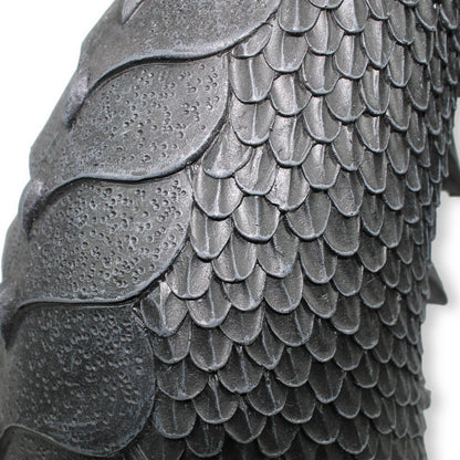 Drachenfigur Drachenkopf Drachenfiguren Büste Drache groß 40 cm Gothic Drachen Figuren