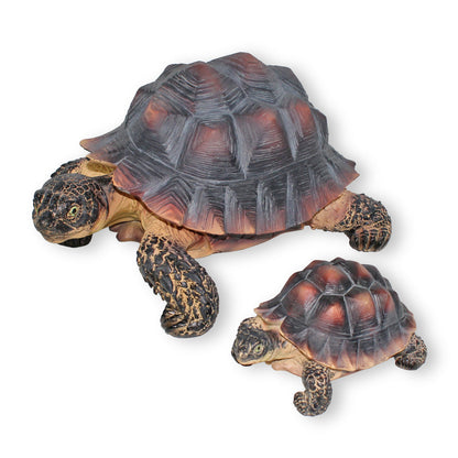 Schildkröten Figuren 2er Set  Deko Schildkröte Gartendeko Schildkröte Dekofigur