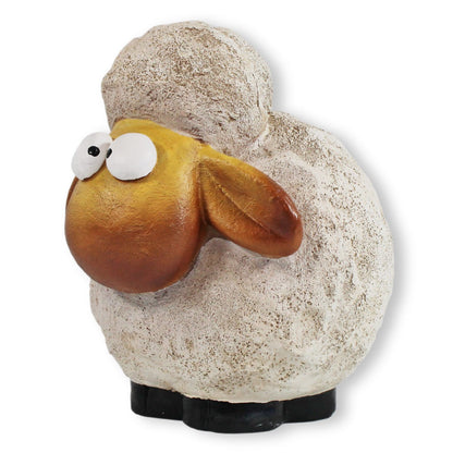 Deko Schaf Figur Polly schielend Deko Schaf klein Dekofigur Schaf