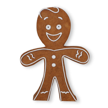 Lebkuchenmann Weihnachts Tischdeko Weihnachtsfiguren groß Lebkuchen Deko - Qualitäts-Dekofigur