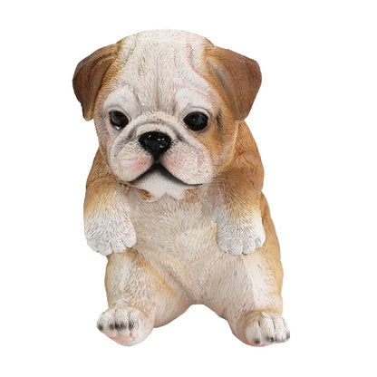 Hunde Figur Bulldogge Figur zum Hängen Hunde Deko lustige Hundefigur