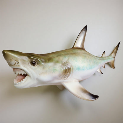 Hai Figur groß Deko Haifisch maritime Dekoration für Wohnzimmer & Gastronomie Hai Deko