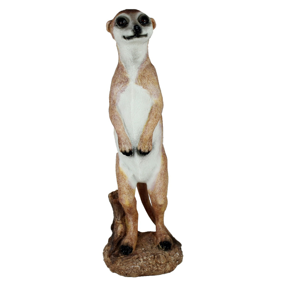 Gartenfigur Erdmännchen Anton Garten Tierfigur Dekoration - Exklusives Deko-Element