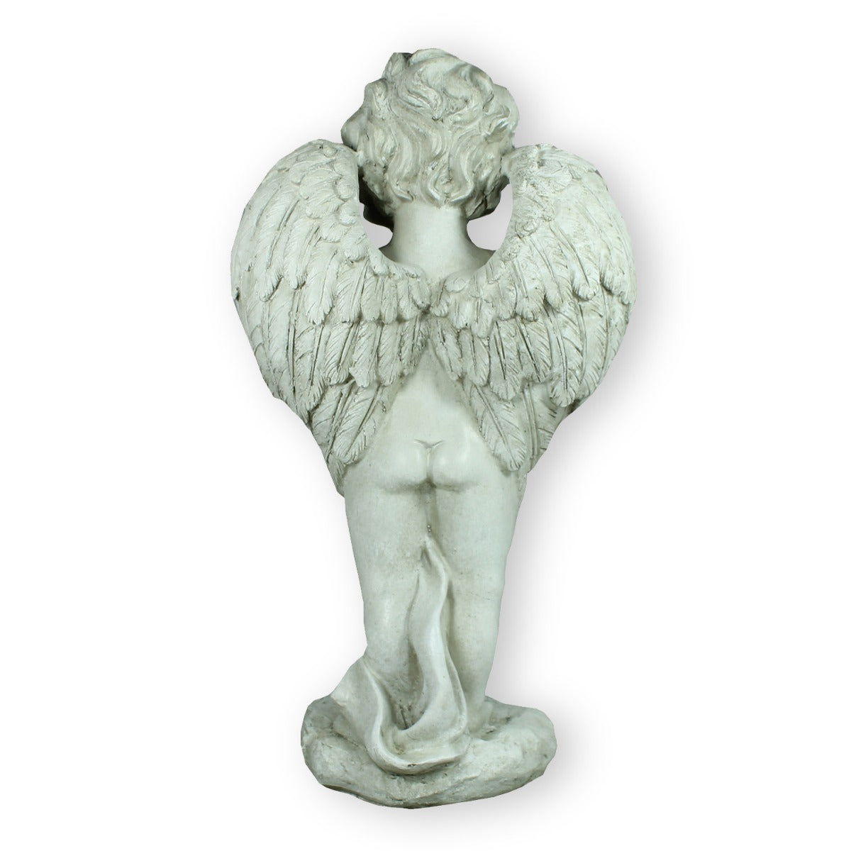 Jungen-Engel Dekofigur als Grabfigur – Gedenkfigur mit Flügeln