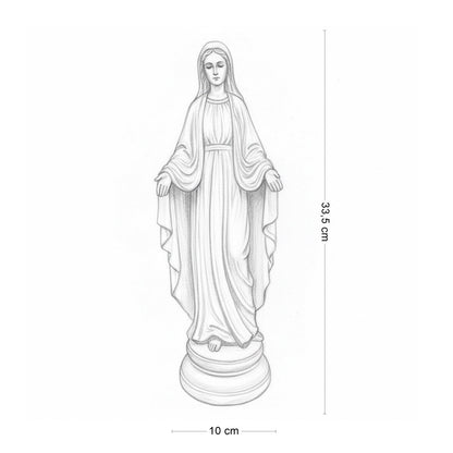 Madonna Figur & Marienfigur modern - Mutter Gottes Deko in Gold, Magenta oder Jade, groß oder klein