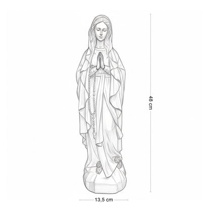 Madonna Figur & Marienfigur modern - Mutter Gottes Deko in Gold, Magenta oder Jade, groß oder klein