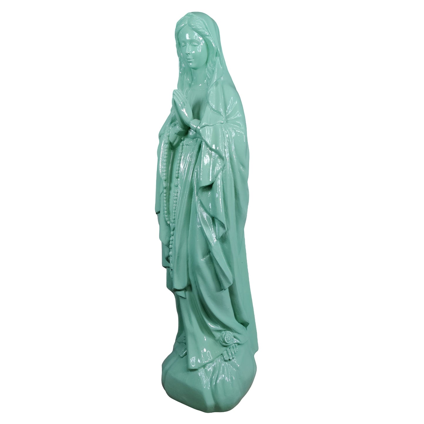 Madonna Figur & Marienfigur modern - Mutter Gottes Deko in Gold, Magenta oder Jade, groß oder klein