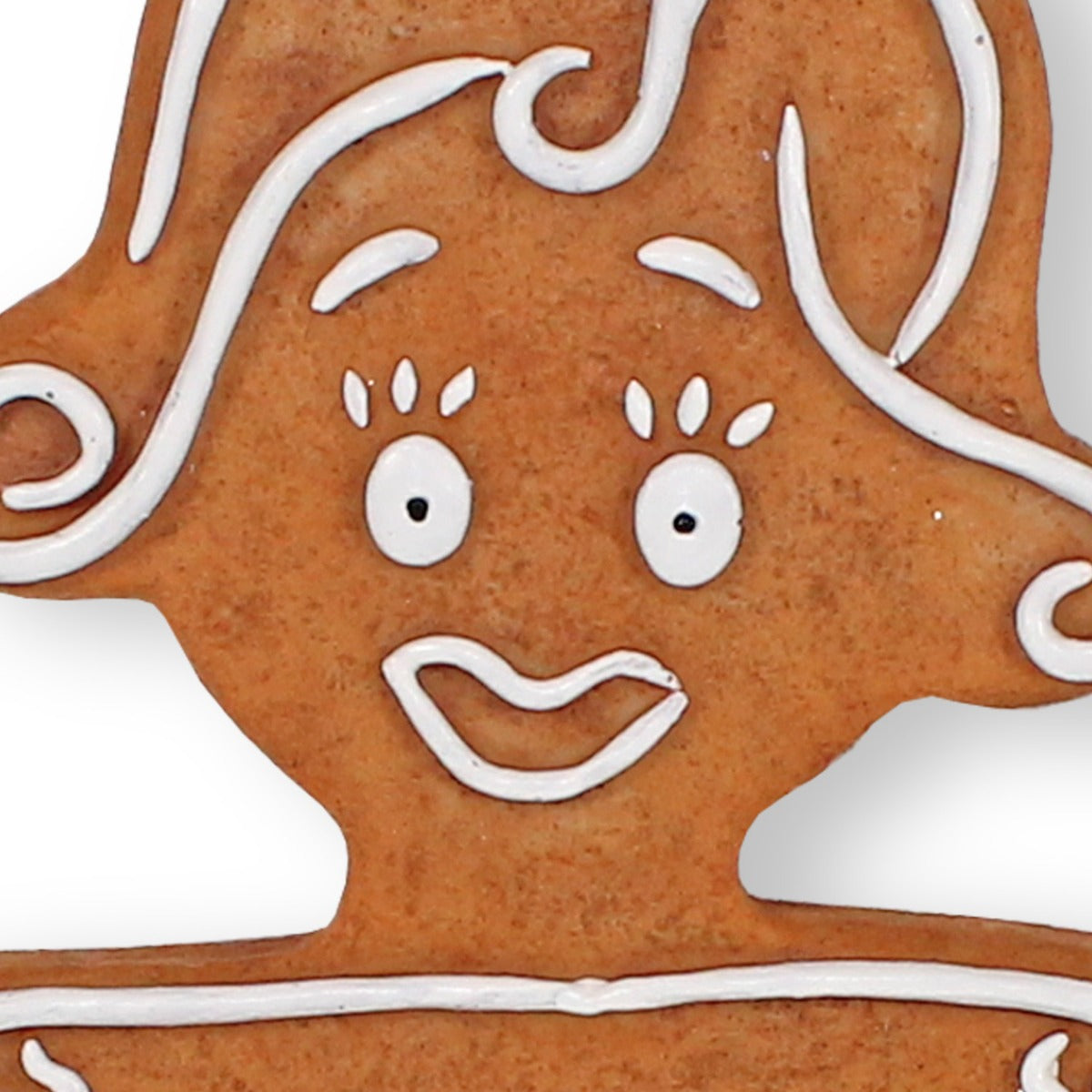 Lebkuchenfrau Weihnachts Tischdeko Weihnachtsfiguren mittel Lebkuchen Deko - Premium Dekoration