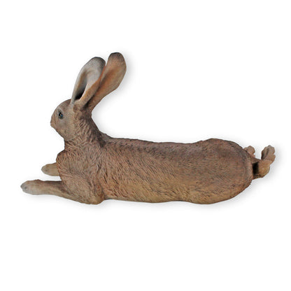 Hasenfigur Hase Figur liegend Theo – Deko Hase als Deko Osterhase und Osterdeko Hase für Garten & Zuhause