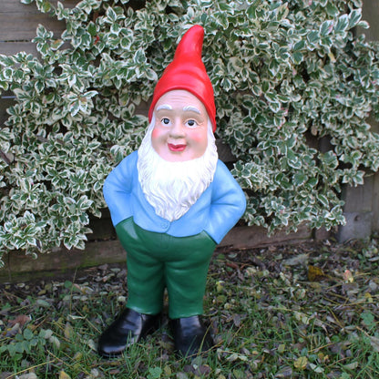 Großer Gartenzwerg Deko Gartenzwerg XL 60 cm Gartenfigur Zwerg handbemalt