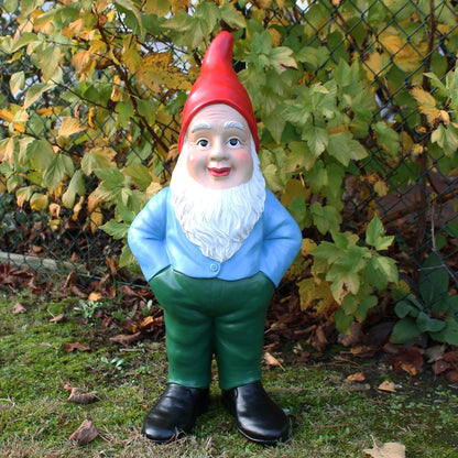 Großer Gartenzwerg Deko Gartenzwerg XL 60 cm Gartenfigur Zwerg handbemalt