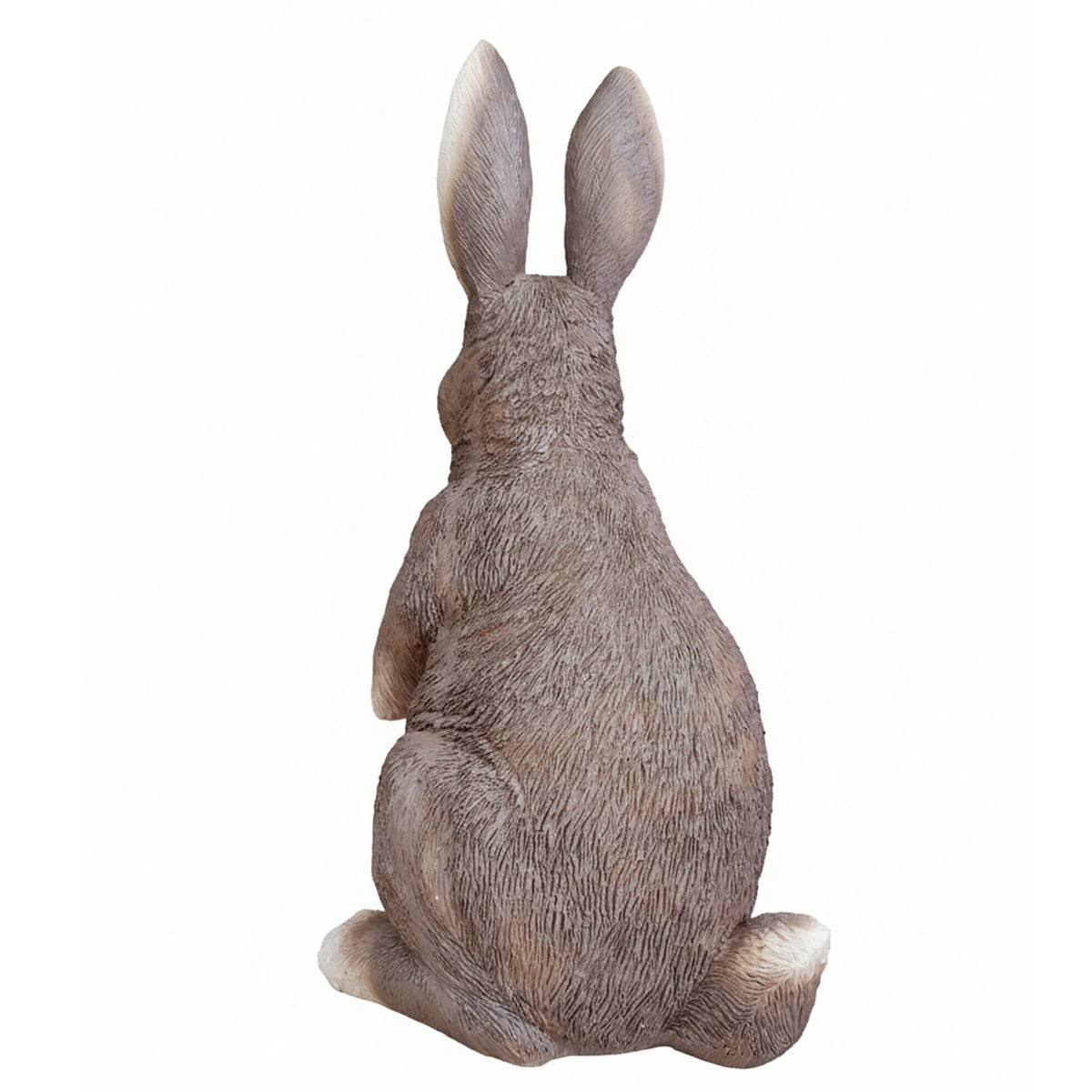 Realistischer Hase als Dekofigur für den Garten – Osterhase in 2 Posen