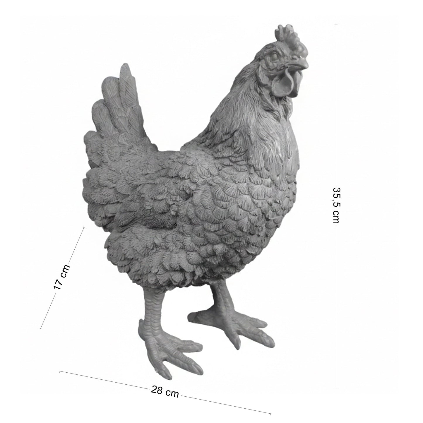 Deko Hühner DekoDiven einzigartige Huhn Deko für Haus & Garten in verschiedenen Farben