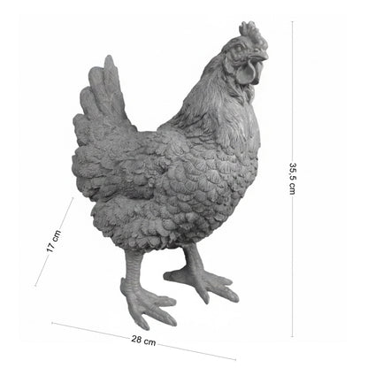 Deko Hühner DekoDiven einzigartige Huhn Deko für Haus & Garten in verschiedenen Farben