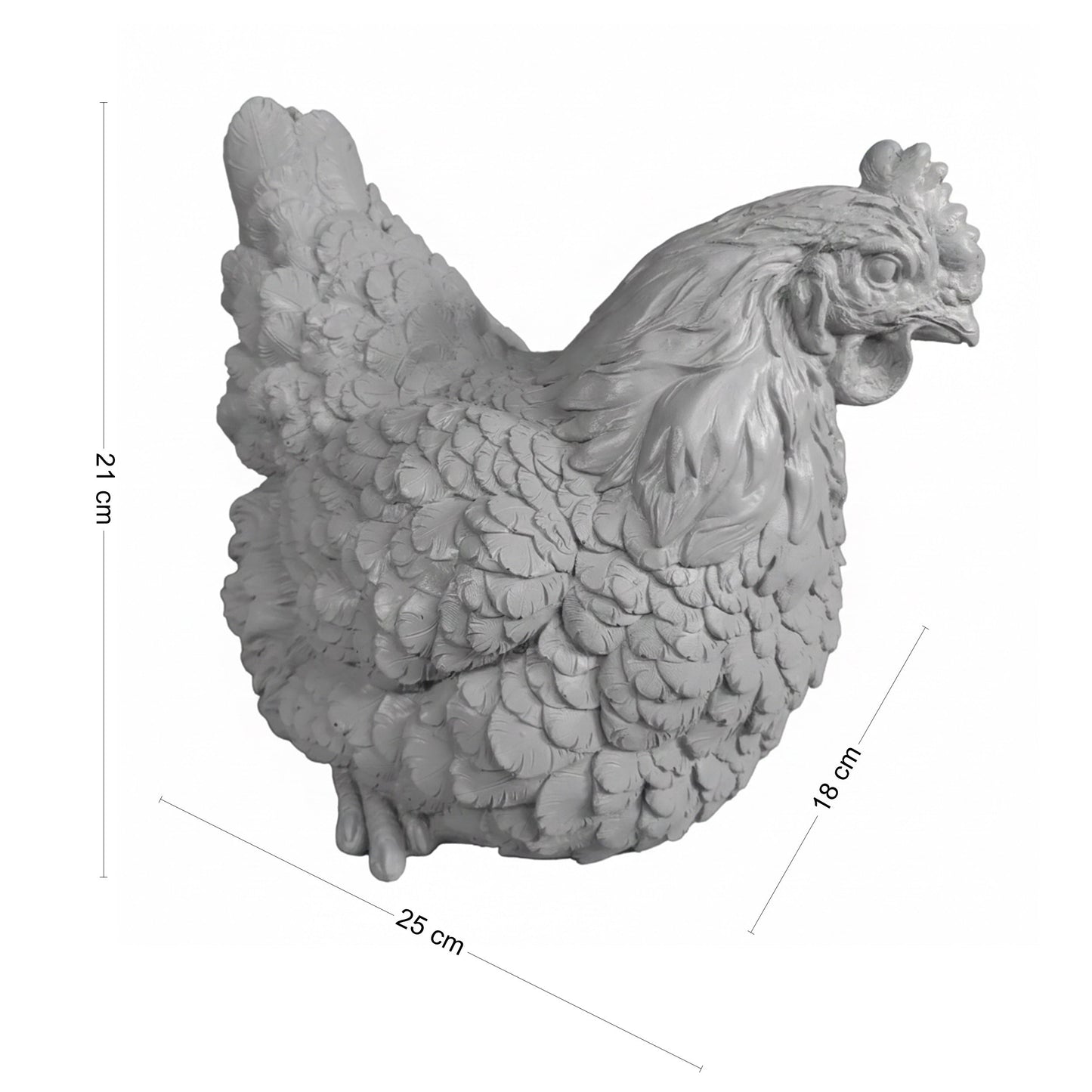 Deko Hühner DekoDiven einzigartige Huhn Deko für Haus & Garten in verschiedenen Farben
