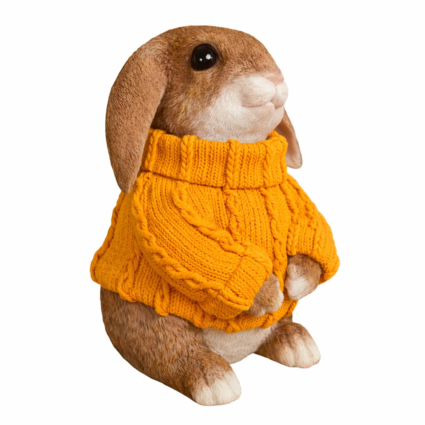 Deko Hase XL im Pullover groß – Deko Osterhase Hasenfigur sitzend, Osterdeko & Gartenfigur in versch. Farben