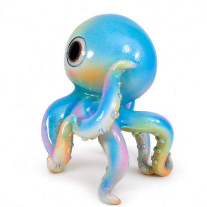 Maritime Oktopus-Deko GlossiBande Oktopus Dekofigur, glänzende Krake in 2 Größen