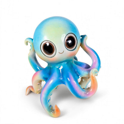 Maritime Oktopus-Deko GlossiBande Oktopus Dekofigur, glänzende Krake in 2 Größen