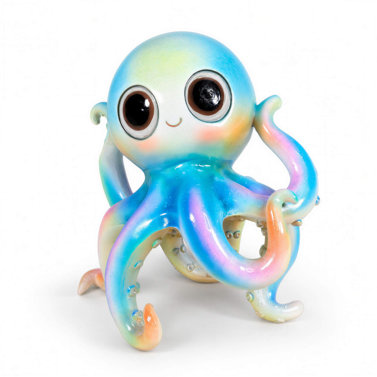 Maritime Oktopus-Deko GlossiBande Oktopus Dekofigur, glänzende Krake in 2 Größen