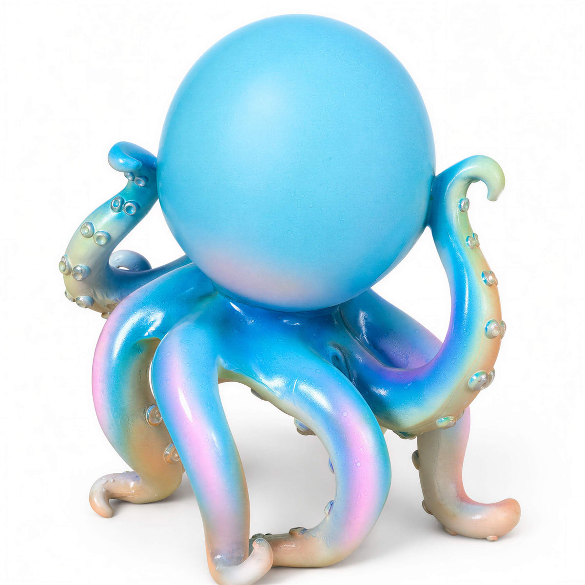 Maritime Oktopus-Deko GlossiBande Oktopus Dekofigur, glänzende Krake in 2 Größen