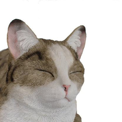 Deko Katze lebensecht Katzenfigur Emma Gartenfigur Katze - Elegante Figur