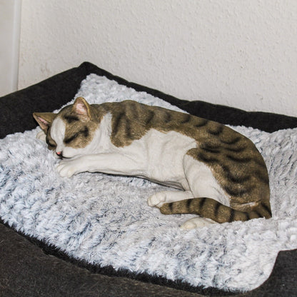 Dekofigur Hauskatze "Murli" Stubentiger Katze Tierdeko Dekoration - Premium Dekoration