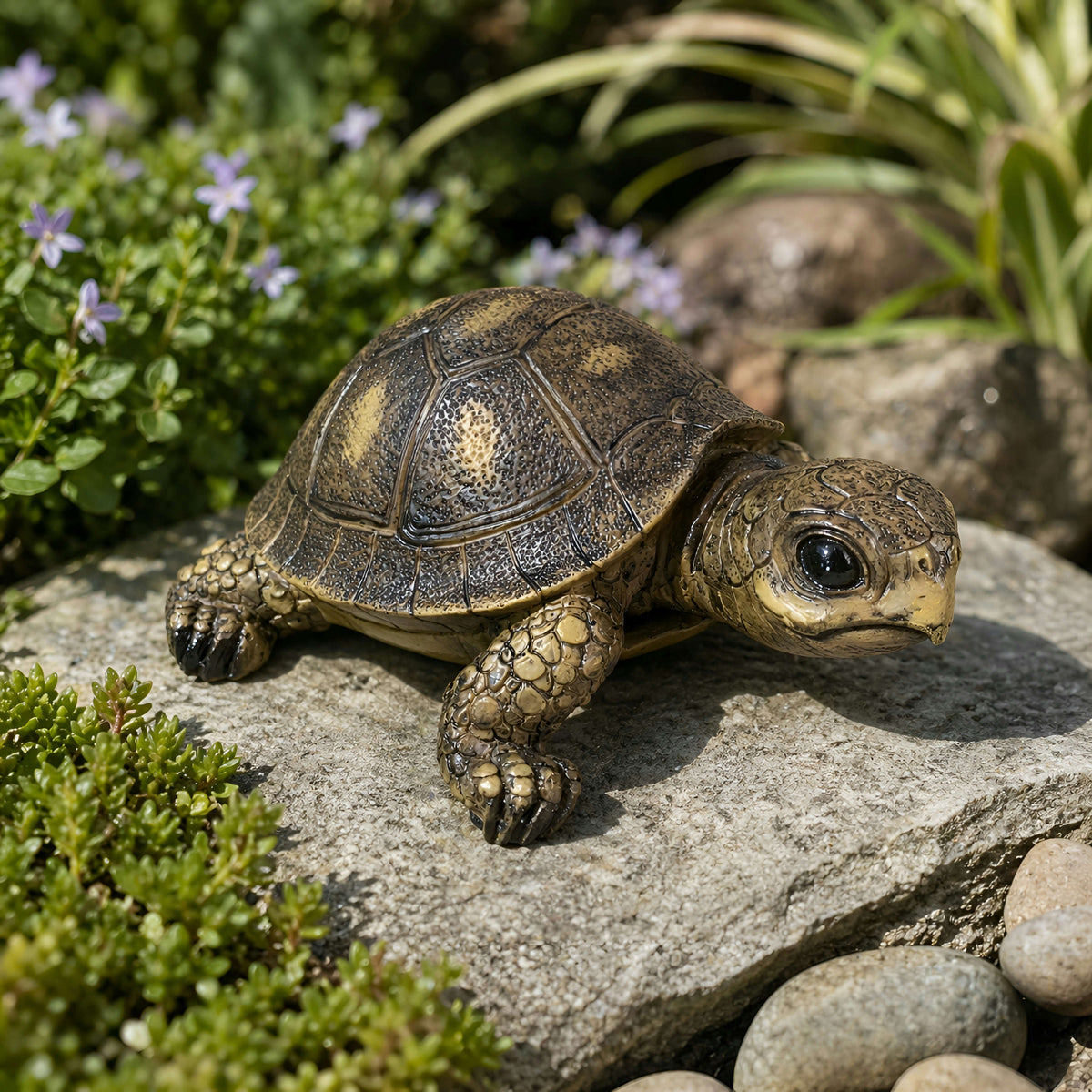 Realistische Schildkrötenfigur – Tierdeko für Garten & Zuhause