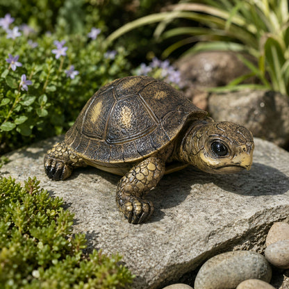 Realistische Schildkrötenfigur – Tierdeko für Garten & Zuhause