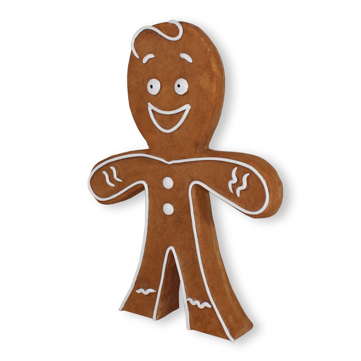 Lebkuchenmann Weihnachts Tischdeko Weihnachtsfiguren groß Lebkuchen Deko - Qualitäts-Dekofigur