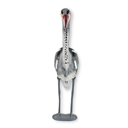 Reiherschreck Fischreiher Figur Garten Fischreiherschreck Reiherabwehr - Qualitäts-Dekofigur