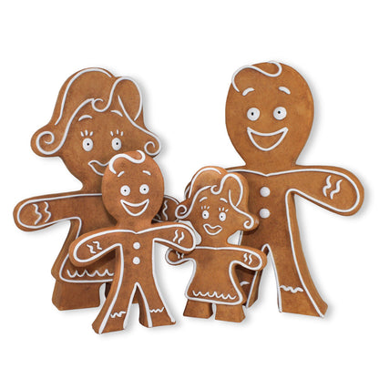 Lebkuchenfrau Weihnachts Tischdeko Weihnachtsfiguren groß Lebkuchen Deko - Hochwertiges Accessoire