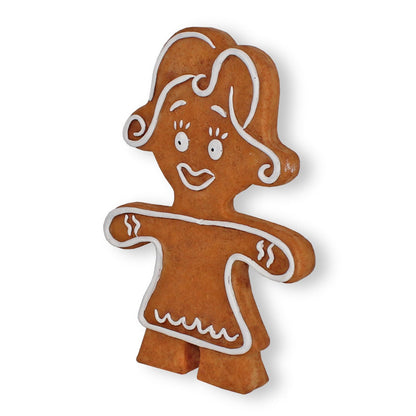 Lebkuchenfrau Weihnachts Tischdeko Weihnachtsfiguren mittel Lebkuchen Deko - Premium Dekoration