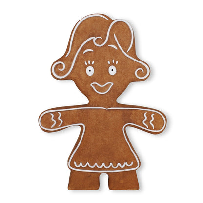 Lebkuchenfrau Weihnachts Tischdeko Weihnachtsfiguren groß Lebkuchen Deko - Hochwertiges Accessoire