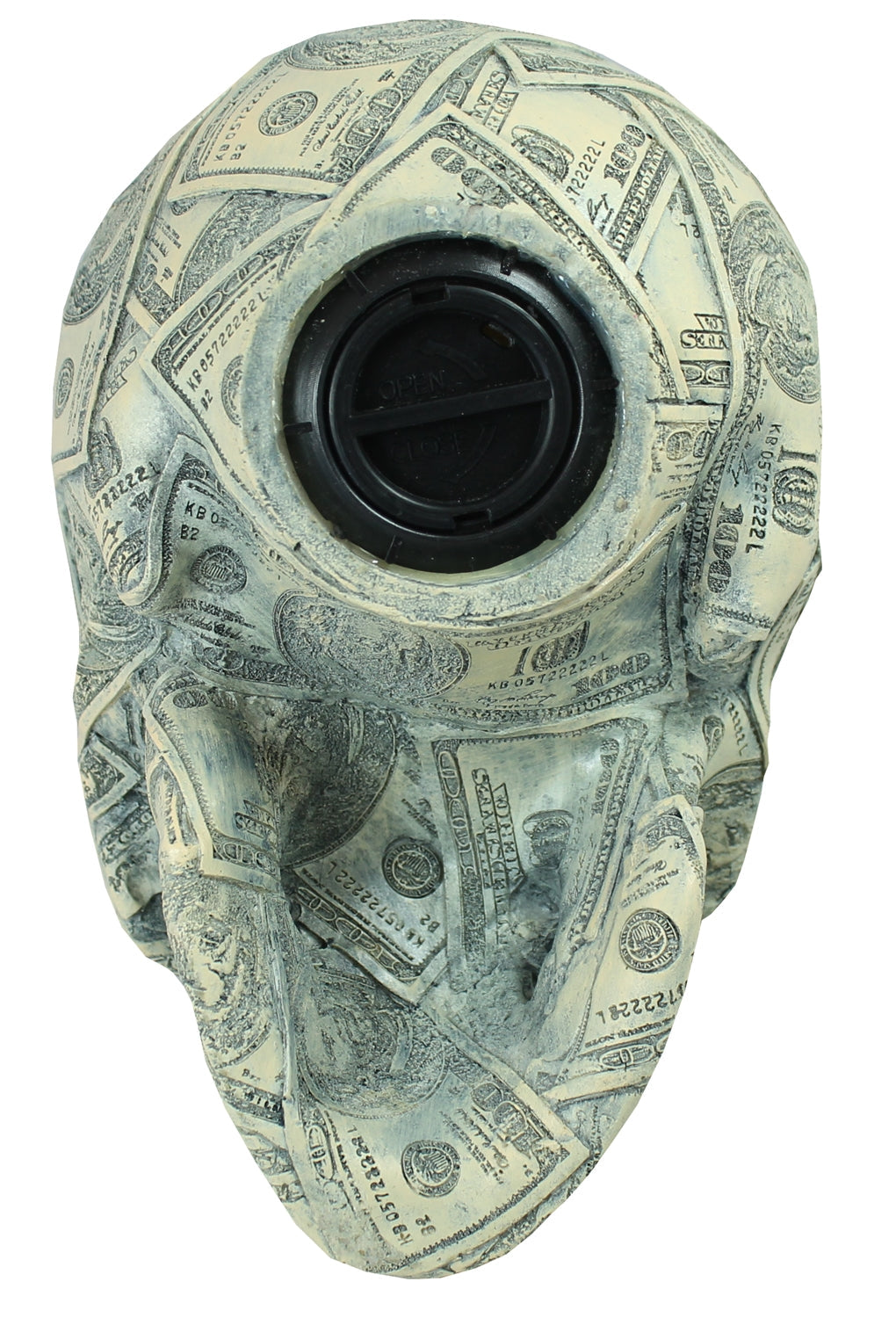 Totenkopf Spardose als Dekofigur – Dollar Design für Kinder & Erwachsene