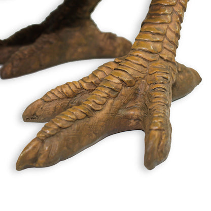 Gartendeko Huhn Figur Braun 35cm Pickend Deko Hühner Deko Hennen